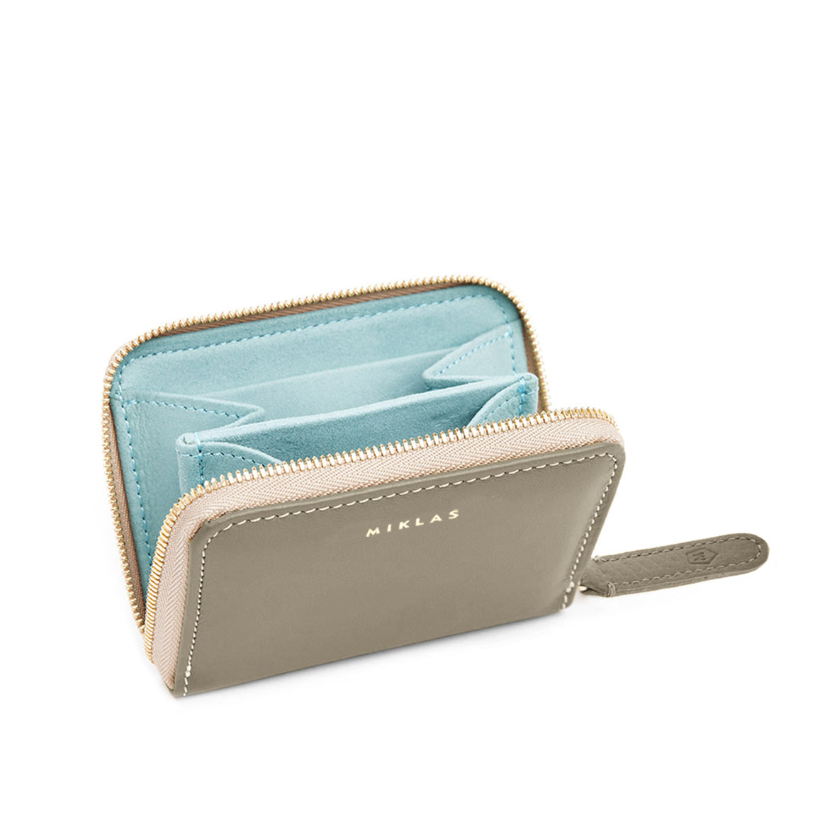 WALLET MINI - grau