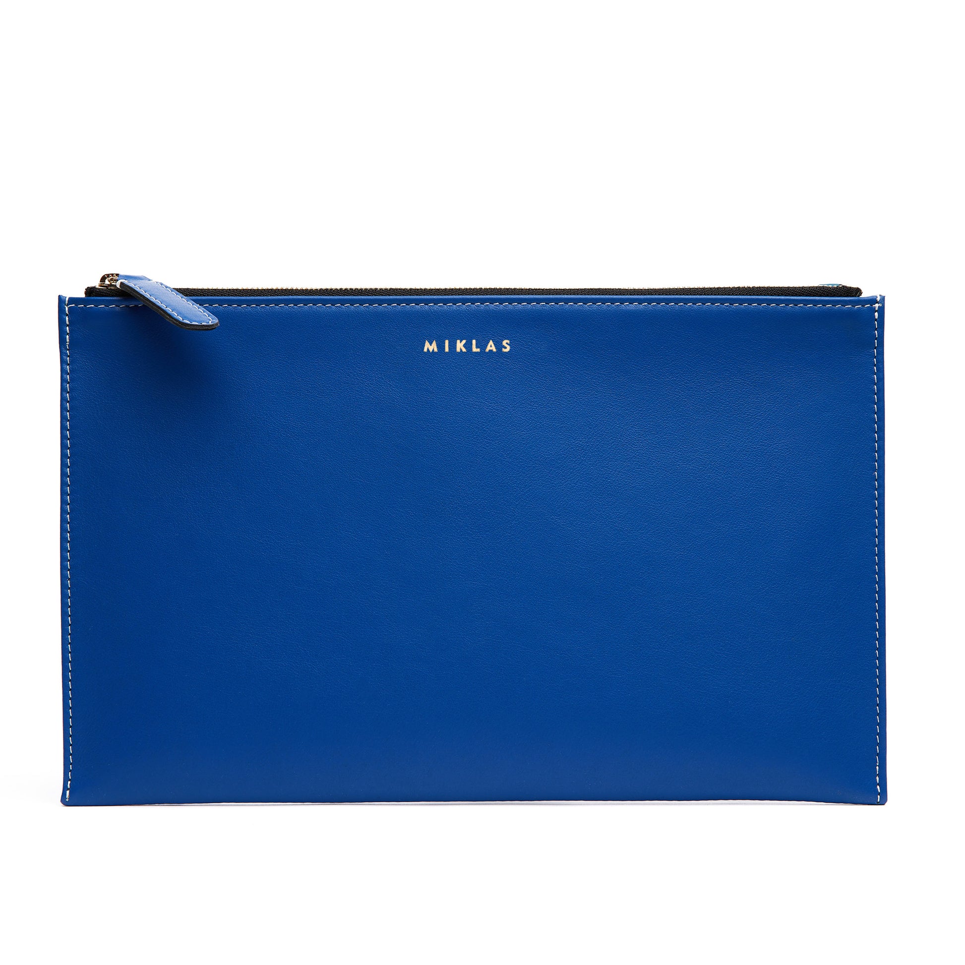 The Flat Clutch Blue-Petrol
