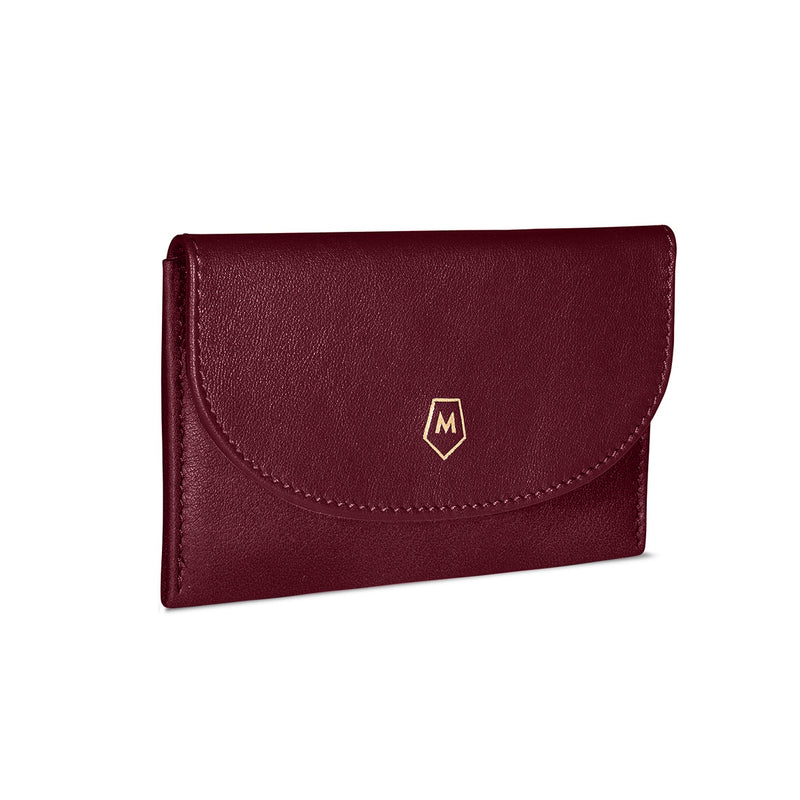 CARD CASE <br> merlot